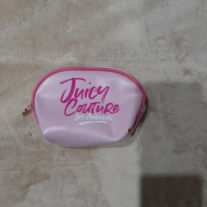 Juicy couture mini makeup bag